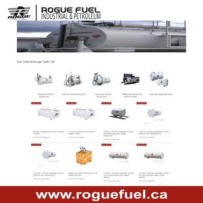 Fuel Tanks & Storage Tanks Embark on a transformative journey where power meets precision with Rogue...