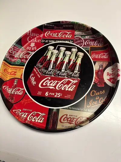 Coca-Cola tray, View more