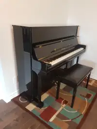 Used August Hoffman upright piano for sale $3,250