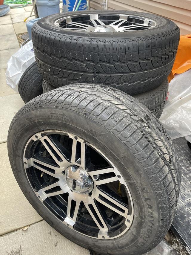 20 inch rims and snow tires Tires & Rims St. Albert Kijiji