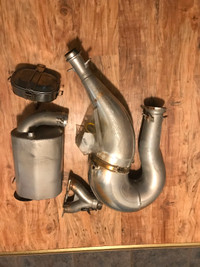 Skidoo XM parts- SLP Exhaust/clutching, Starter solenoid.