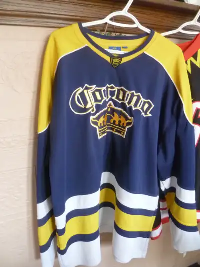Corona Branded hockey jersey L/XL in mint condition, View more
