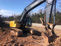 John Deere 200D LC excavator