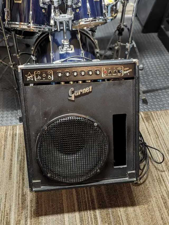 Vintage Rare Garnet "The Deputy 1" 50W All Tube Plexi Combo15"EV in Amps & Pedals in Winnipeg - Image 2