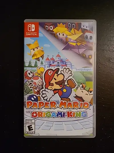Paper Mario: Origami King. Case included. Like new condition. Only played it a couple of times.