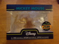 FUNKO POP Hikari MICKEY MOUSE XS GOLD & SILVER 2500 LIMITED ED