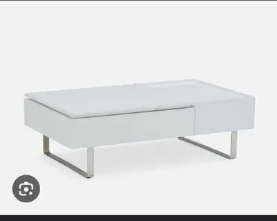 structube evo storage coffee table white, View more