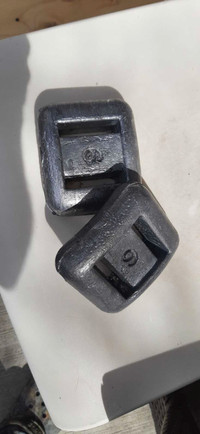Diving weights, 2 x 6lbs
