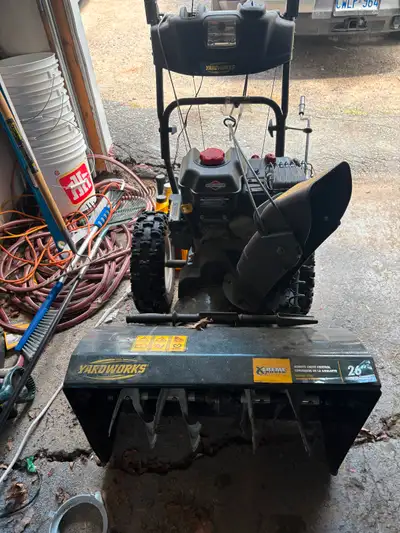Yardworks Snowblower, View more