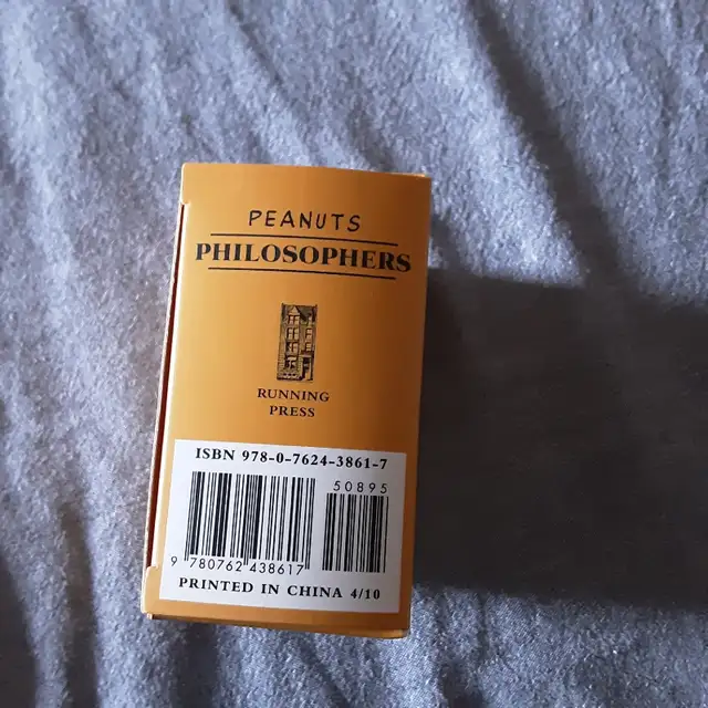 2010 Peanuts Philosophers 4 Book Hardcover Set, first print mini in Comics & Graphic Novels in Calgary - Image 7