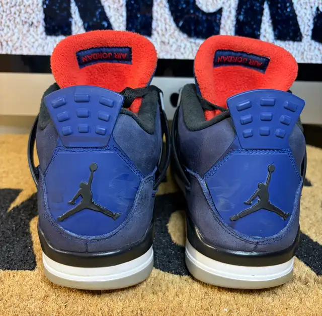 Nike Jordan 4 Retro Winterized Loyal Blue - Size 9.5 in Men's Shoes in City of Toronto - Image 7