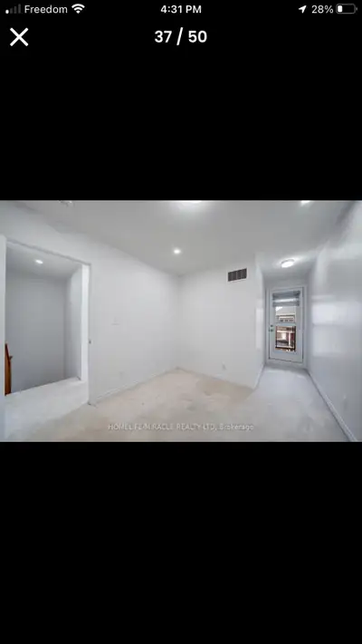 Private room for rent w/ensuite washroom. Fully furnished and all utilities included. Also internet....