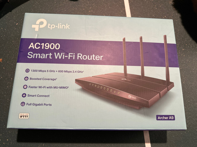 Fiber speed TP Link Router in Networking in Windsor Region