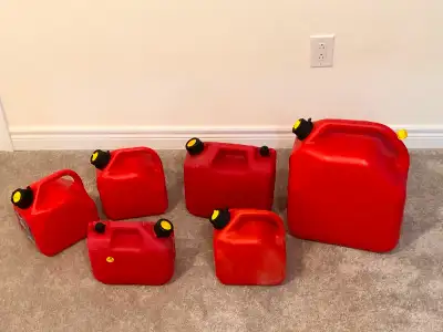 GAS CANS  $15+, View more