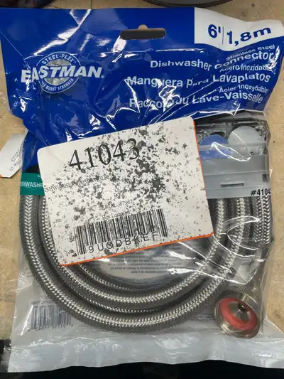Eastman 6’ Dishwasher Connector 41043, View more