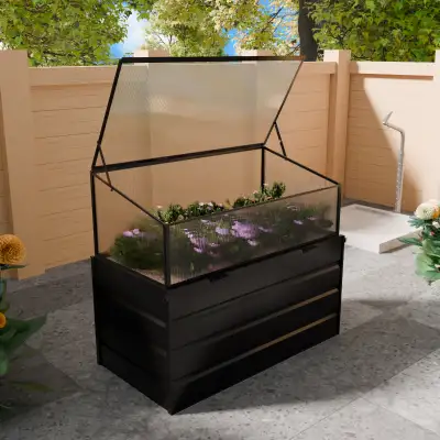 $112 YMX-06S Raised bed Greenhouse 110 x 55 x 104 3.61' x 1.80', View more