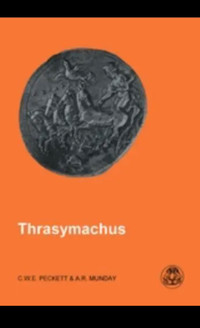 Thrasymachus: Greek Through Reading C,W.E PECKETT & A.R. MUNDAY 