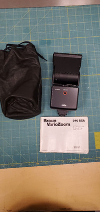 Braun Vario Zoom flash unit