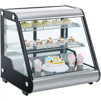 Brand New 28" Angled Glass Refrigerated Pastry Display Case, View more