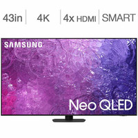 Télévision QLED 43'' QN43QN90CAFXZC 4K NEO UHD Smart TV  Samsung