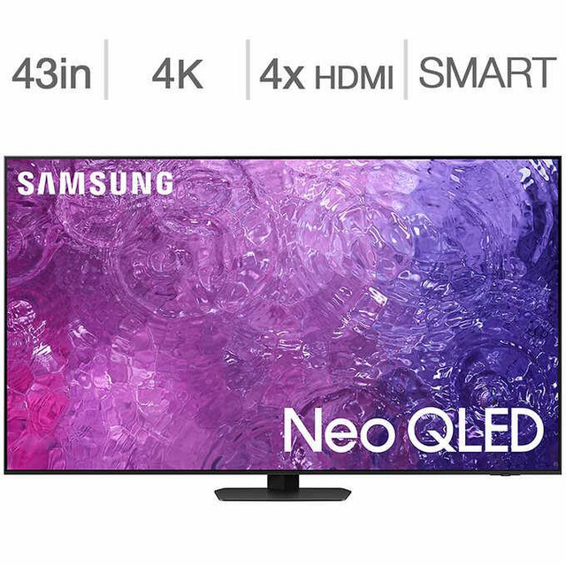 Télévision QLED 43'' QN43QN90CAFXZC 4K NEO UHD Smart TV  Samsung dans Téléviseurs  à Laval/Rive Nord - Image 2