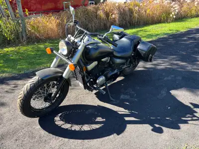 For sale Honda Shadow phantom 750 Comes with saddle bags and windshield. Bikes in great condition ov...