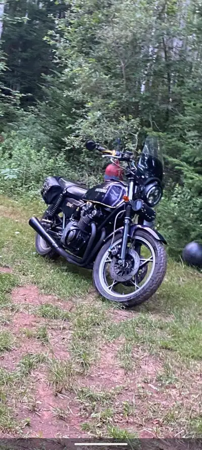 Completely restored bike with lots of new parts. New headlight, brakes, tires, rebuilt engine. Curre...