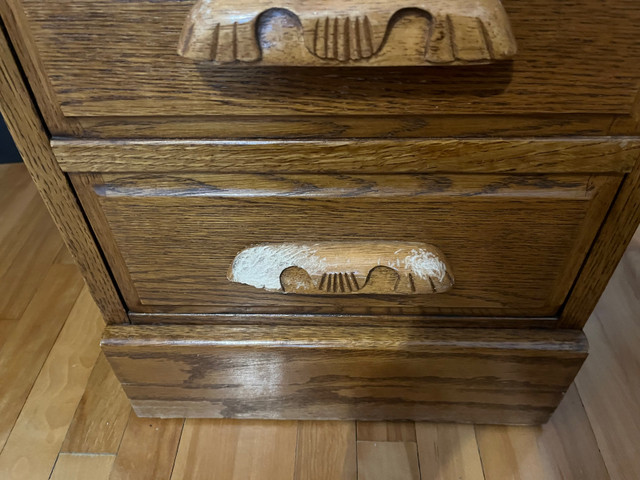Vintage/Antique Wooden Desk (Roll Top) dans Bureaux  à Ville de Montréal - Image 4