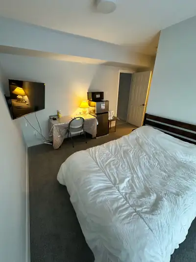 Rooms for rent available Bassment for rent two rooms and kitchen and one bathroom available For new...