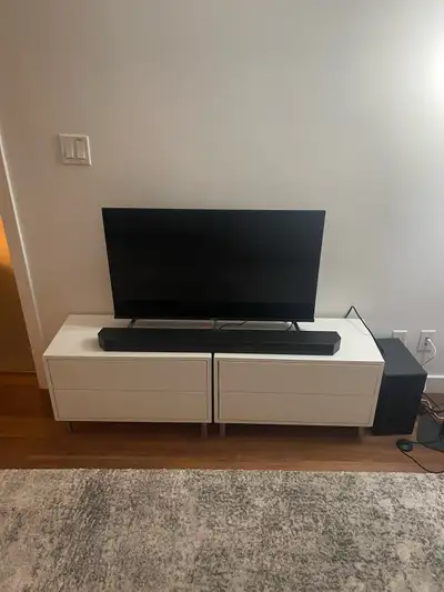 TV, TV stand and home studio full set., View more