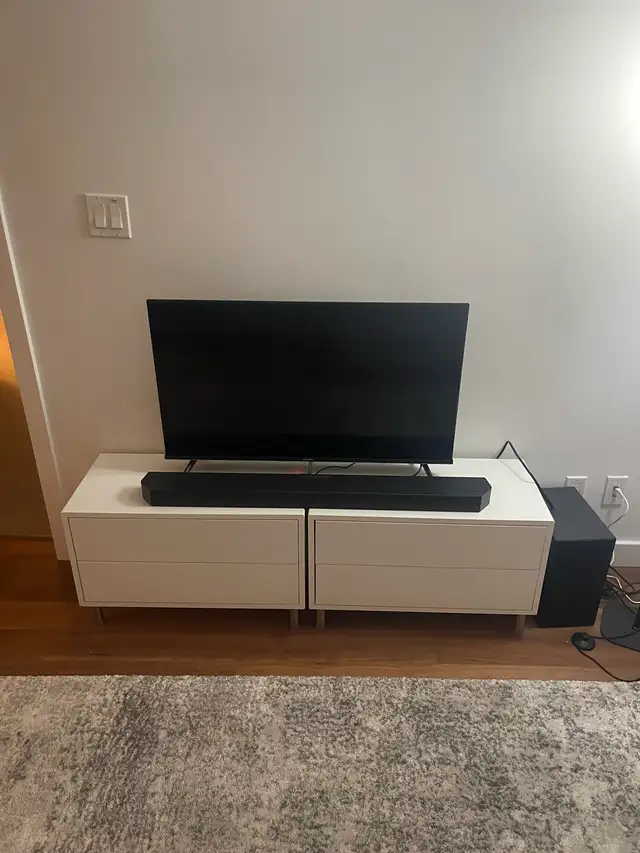 TV, TV stand and home studio full set. in TV Tables & Entertainment Units in Vancouver - Image 2