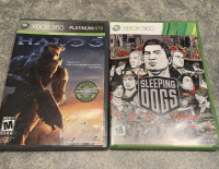 XBOX 360 Games - HALO3 / Sleeping Dogs - both for $15