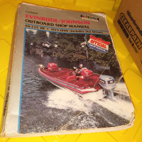 BOAT OUTBOARD SHOP MANUAL