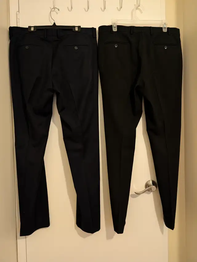 Men's Dress Pants, slim style, 36" waist, 31 - 32" leg / inseam in Men's in Edmonton - Image 3