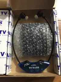 TV EARS TELEVISION TV LISTENING DEVICE