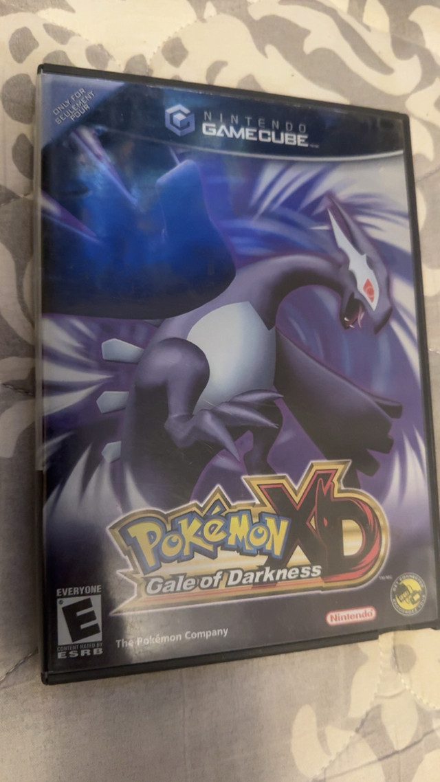 GAMECUBE POKÉMON GALE OF DARKNESS WITH POSTER, NO MANUAL in Older Generation in Oshawa / Durham Region