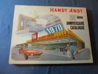 VINTAGE HANDY ANDY 1970 CATALOGUE-FRENCH VERSION-180 PAGES-RARE!