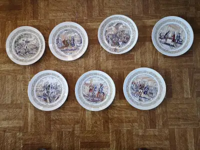 American history on plates!, View more
