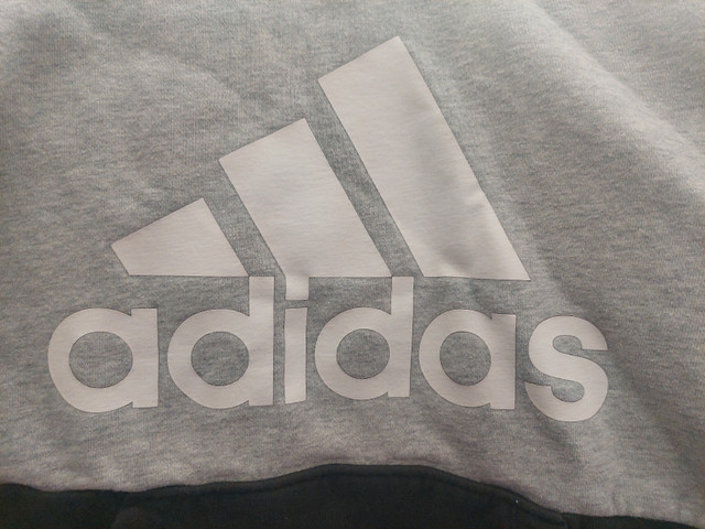 Youth Large licensed Adidas hoodieMint$10 in Kids & Youth in Calgary - Image 2