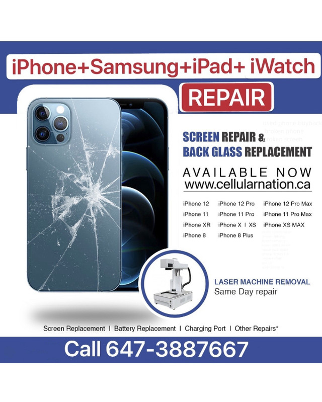 ⭕BEST PHONE REPAIR⭕iPhone+SAMSUNG+iPad+iWatch+Google FIX ON SPOT in Cell Phone Services in City of Toronto