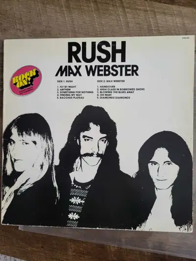 Rush/Max Webster '77 Rare, View more