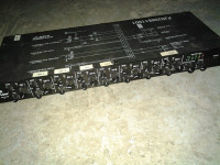 Alesis Multimix 8 Line Eight Channel Stereo Line Mixer 1 U Rack