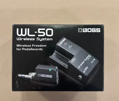 BOSSWL-50 Guitar Wireless System for Pedal Boards, View more