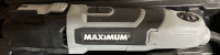 MAXIMUM 3A Oscillating Multi-Tool Kit with LED Light, Blades & S