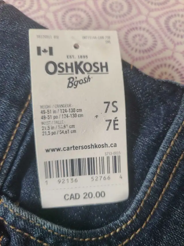 Boys Jeans size 7S NEW WITH TAGS in Kids & Youth in Calgary - Image 4