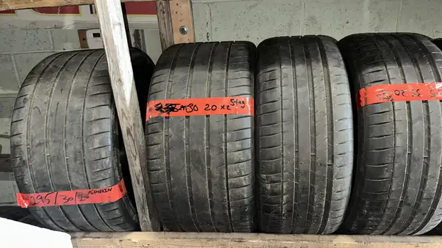 245/35R20 & 295/30R20 Used tires for sale: MICHELIN PILOT SPORT in Tires & Rims in City of Toronto - Image 2