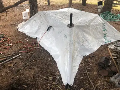 When wind blows cook and eat inside, View more