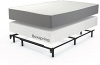 Twin Size Metal Bed Frame For Box Spring Mattress