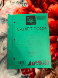 FRA-058 (FRA-075) De coeur et de raison - Cahier coop