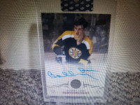 2018-19 UD Clear Cut exclusives Bobby Orr Auto/35